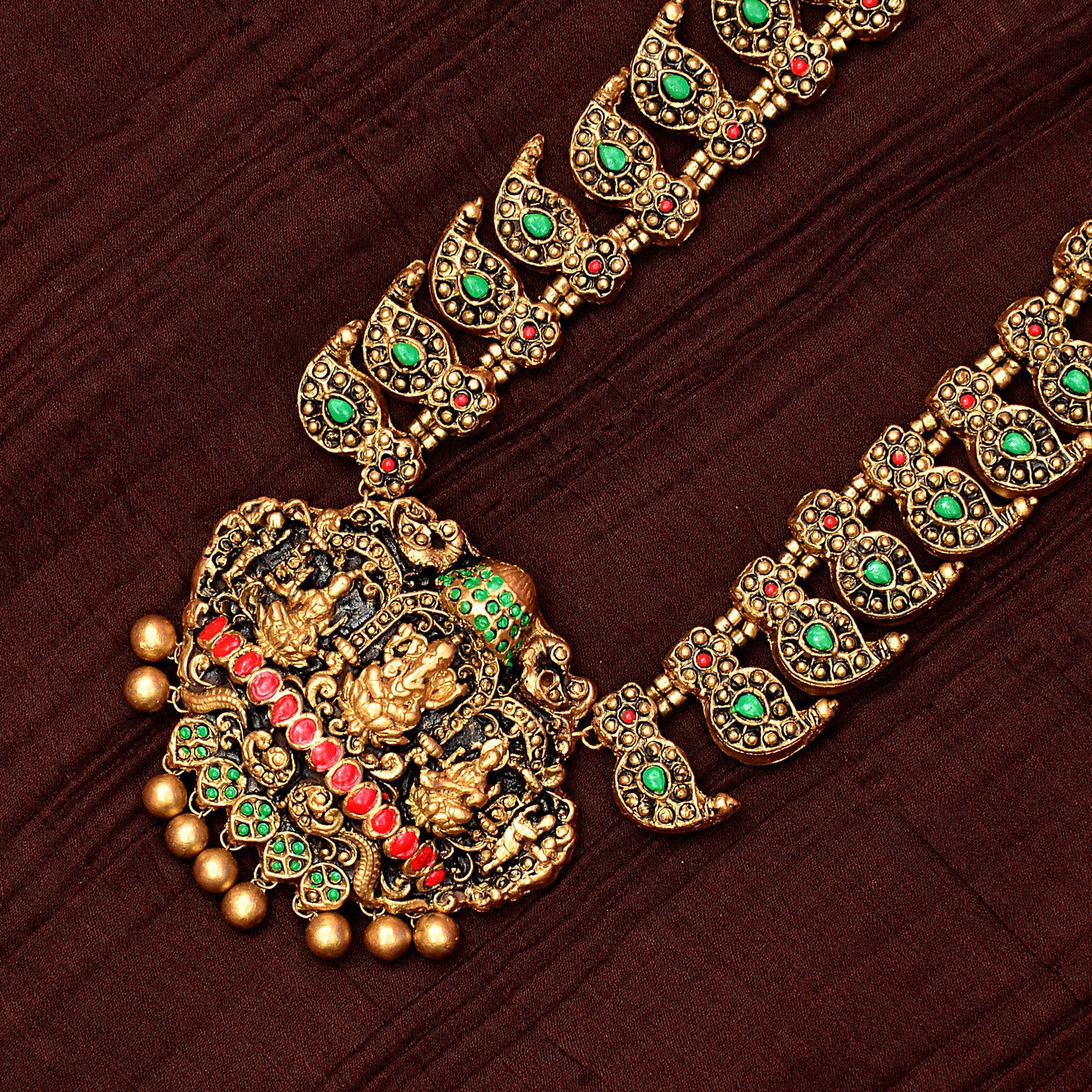 Traditional Temple Terracotta Jewellery
