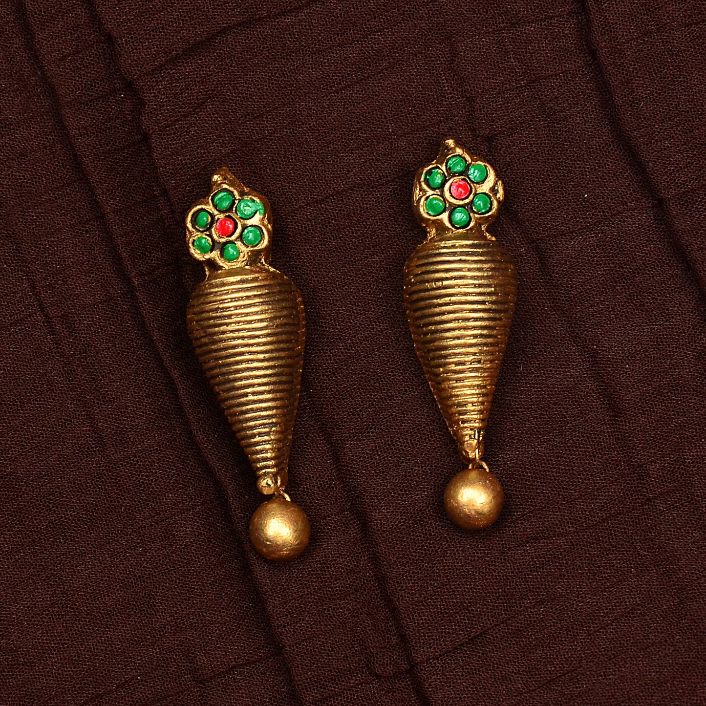 Golden Spire Terracotta Jewellery