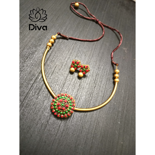 Attigai Choker Terracotta Jewellery