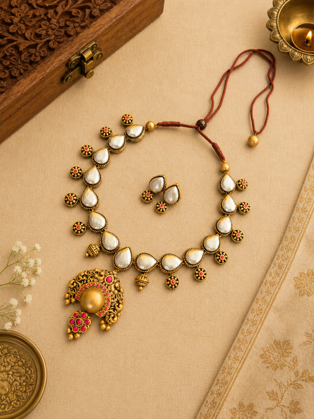 Silver Gleam Terracotta Jewellery