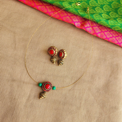 Eco-friendly handmade terracotta jewellery India