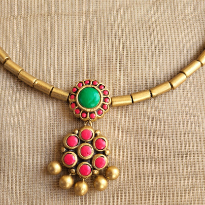 Eco-friendly handmade terracotta jewellery India