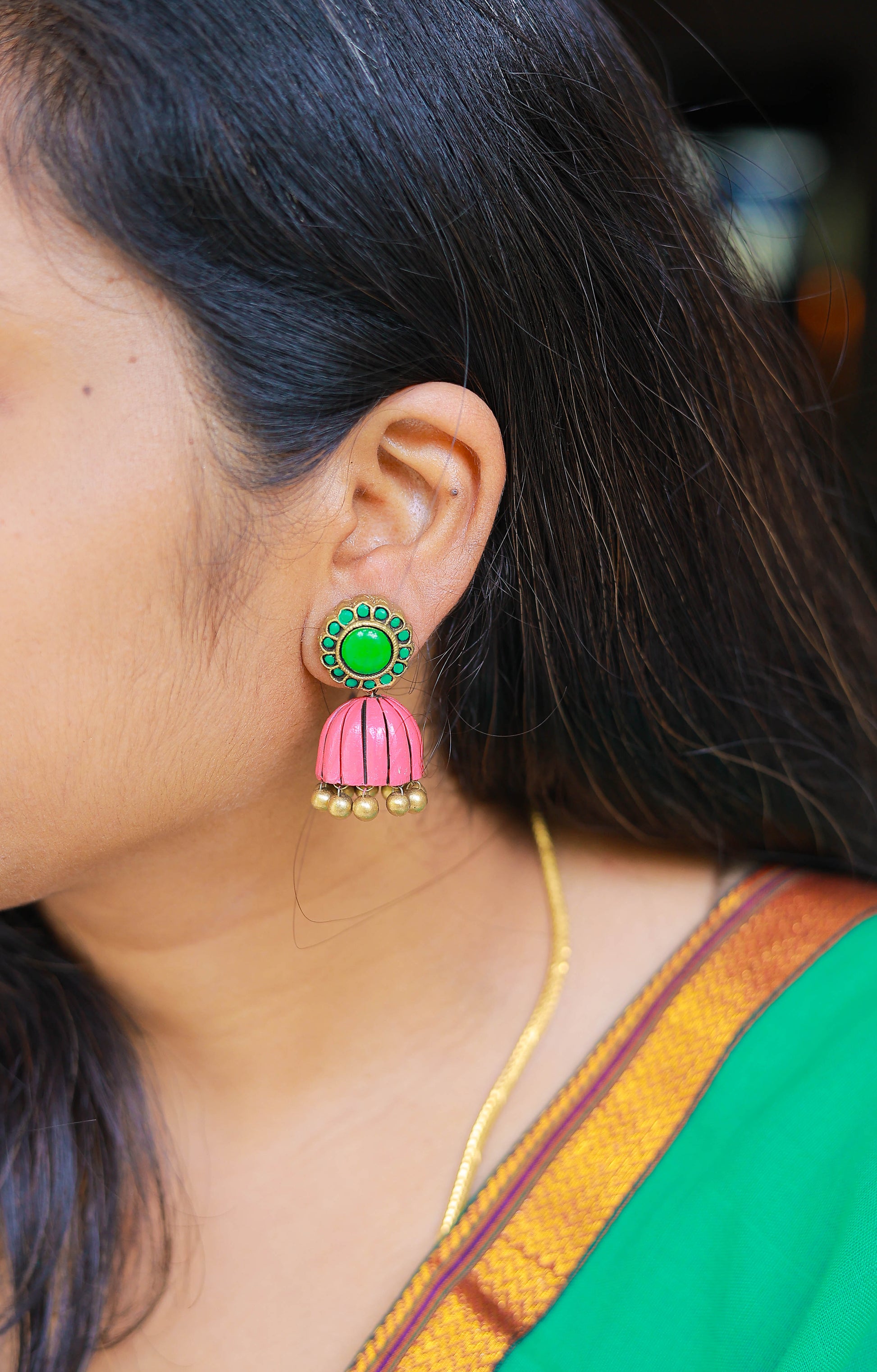 Mounika Terracotta Jumka - Variant3