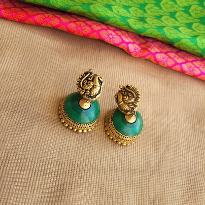 Eco-friendly handmade terracotta jewellery set India