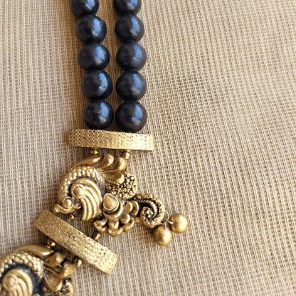 Eco-friendly handmade terracotta jewellery set India