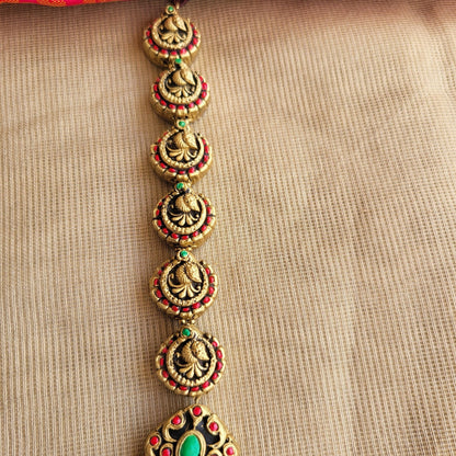 Eco-friendly handmade terracotta jewellery set India