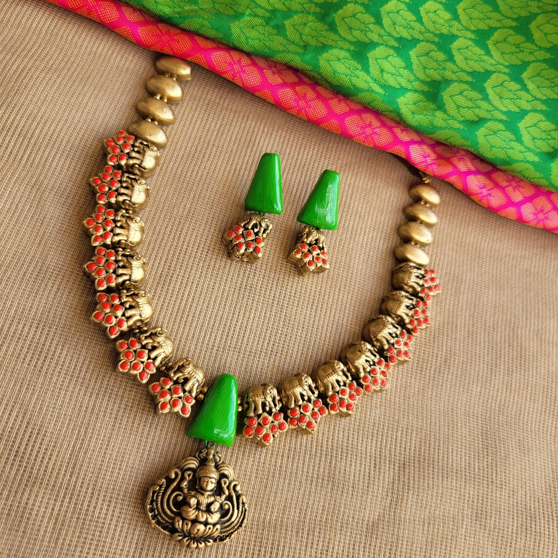 Eco-friendly Oorvi terracotta jewellery with heritage craftsmanship