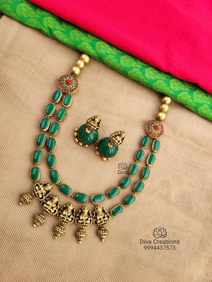 Vrisksha 2 Row Terracotta Jewellery