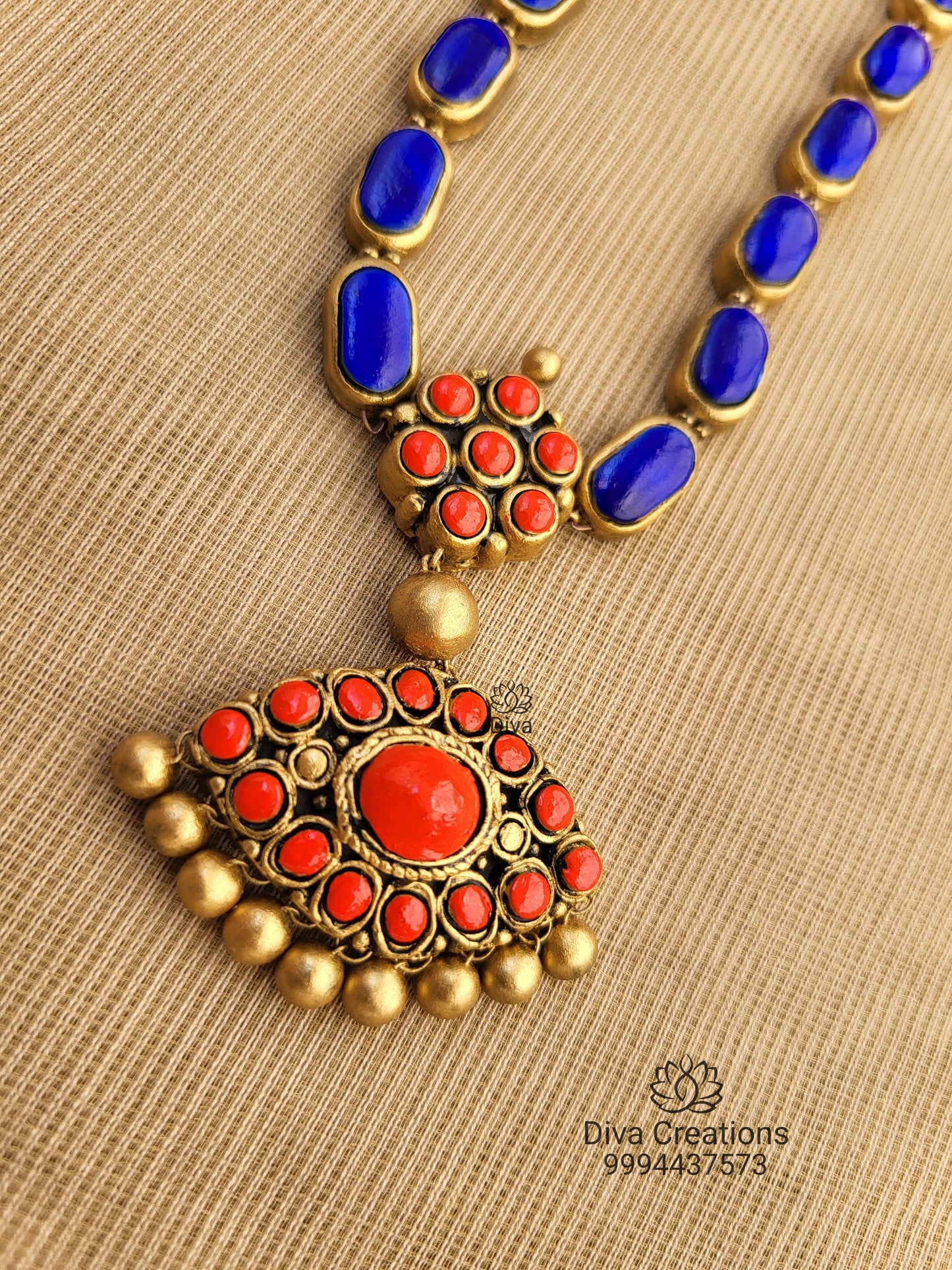 Blue Kemp R1 Terracotta Jewellery