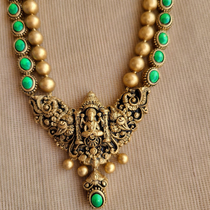 Eco-friendly handmade terracotta jewellery set India