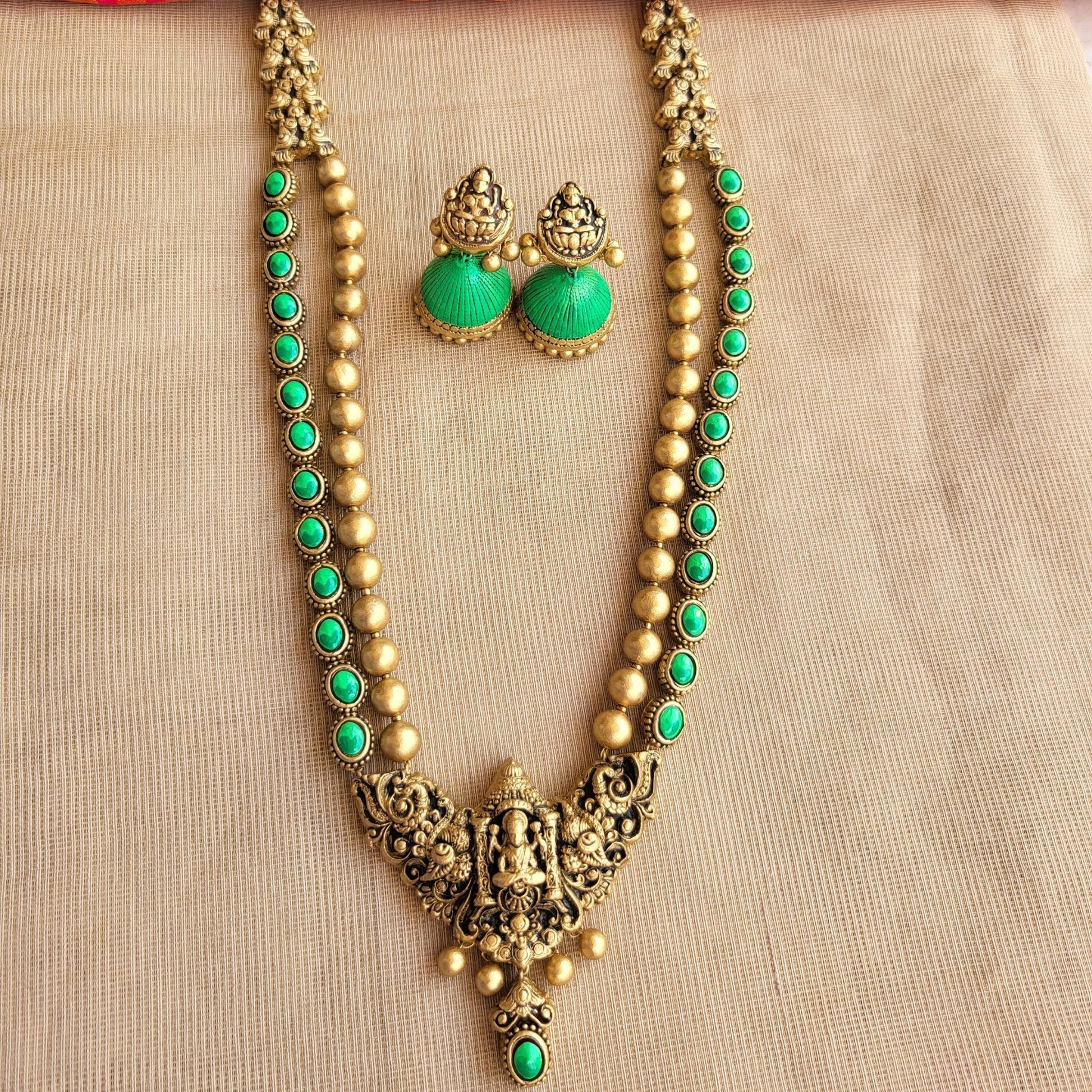 Two-row handmade terracotta haram