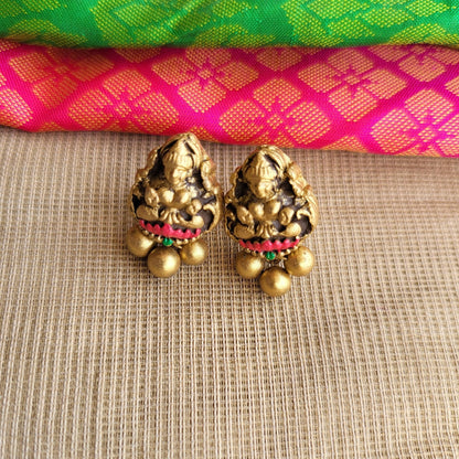 Eco-friendly handmade terracotta pendant India