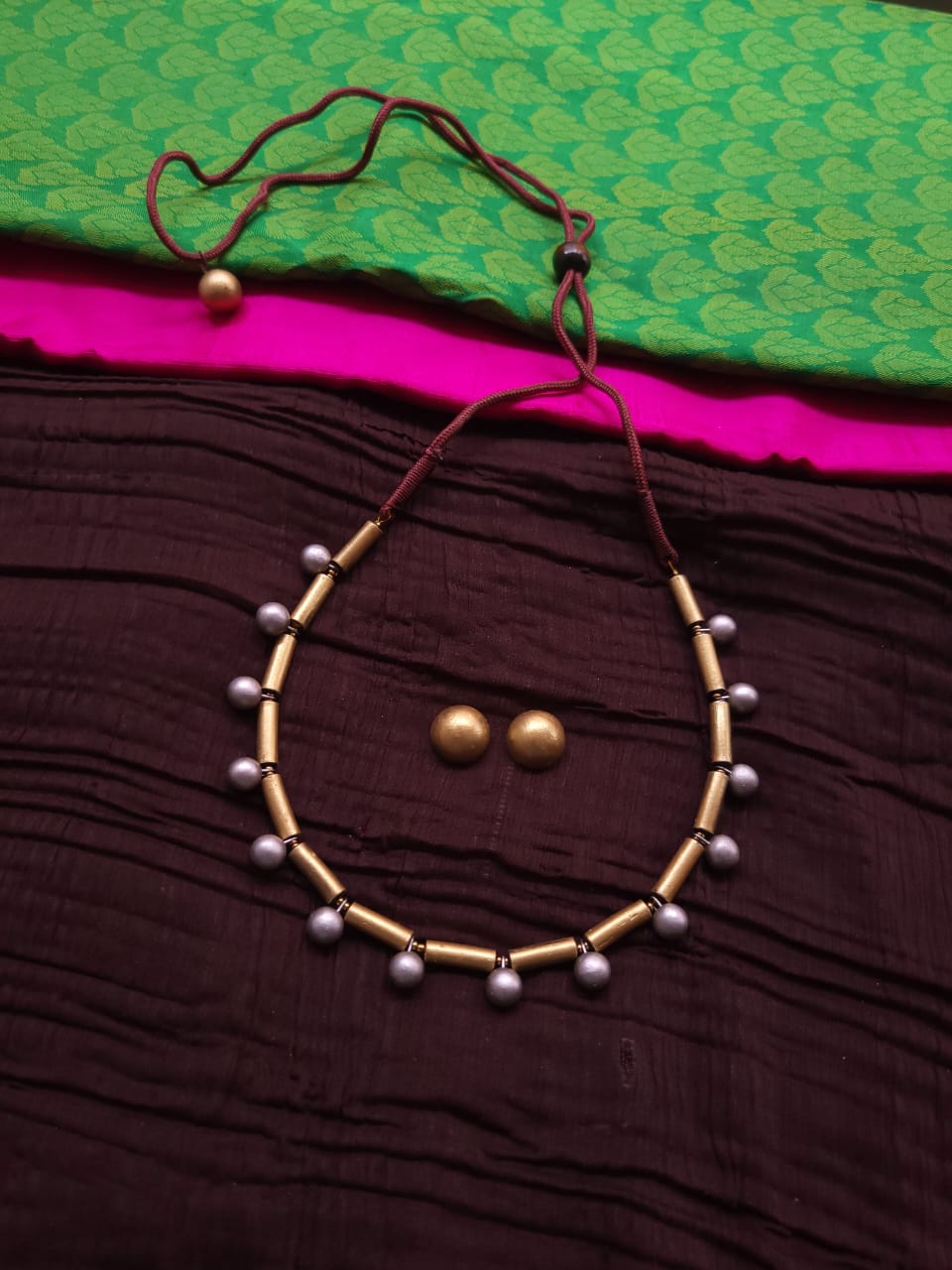 Minimalist Bead Terracotta Jewellery