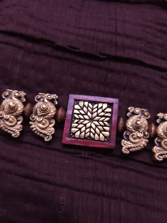 Terracotta Vintage Square Jewellery