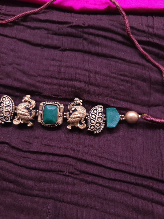 Terracotta Royal Peacock Jewellery