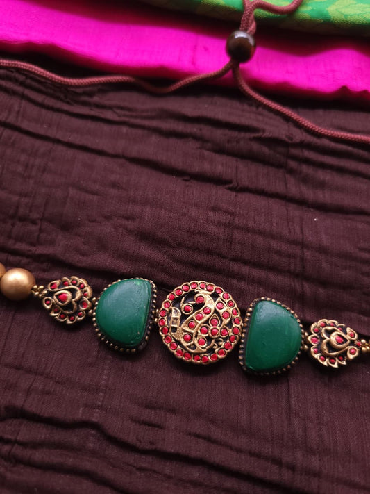 Terracotta Royal Peacock Jewellery