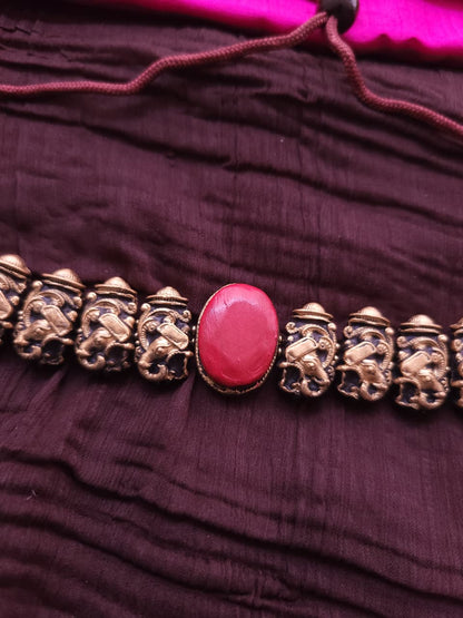 Terracotta Ruby Heritage Jewellery