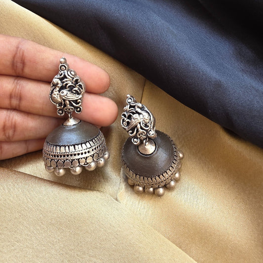 Aazhi Terracotta Jumka Variant 2