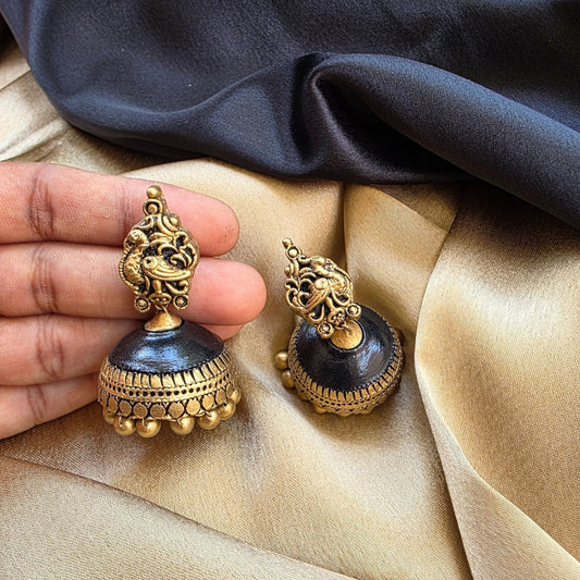 Aazhi Terracotta Jumka Variant 4