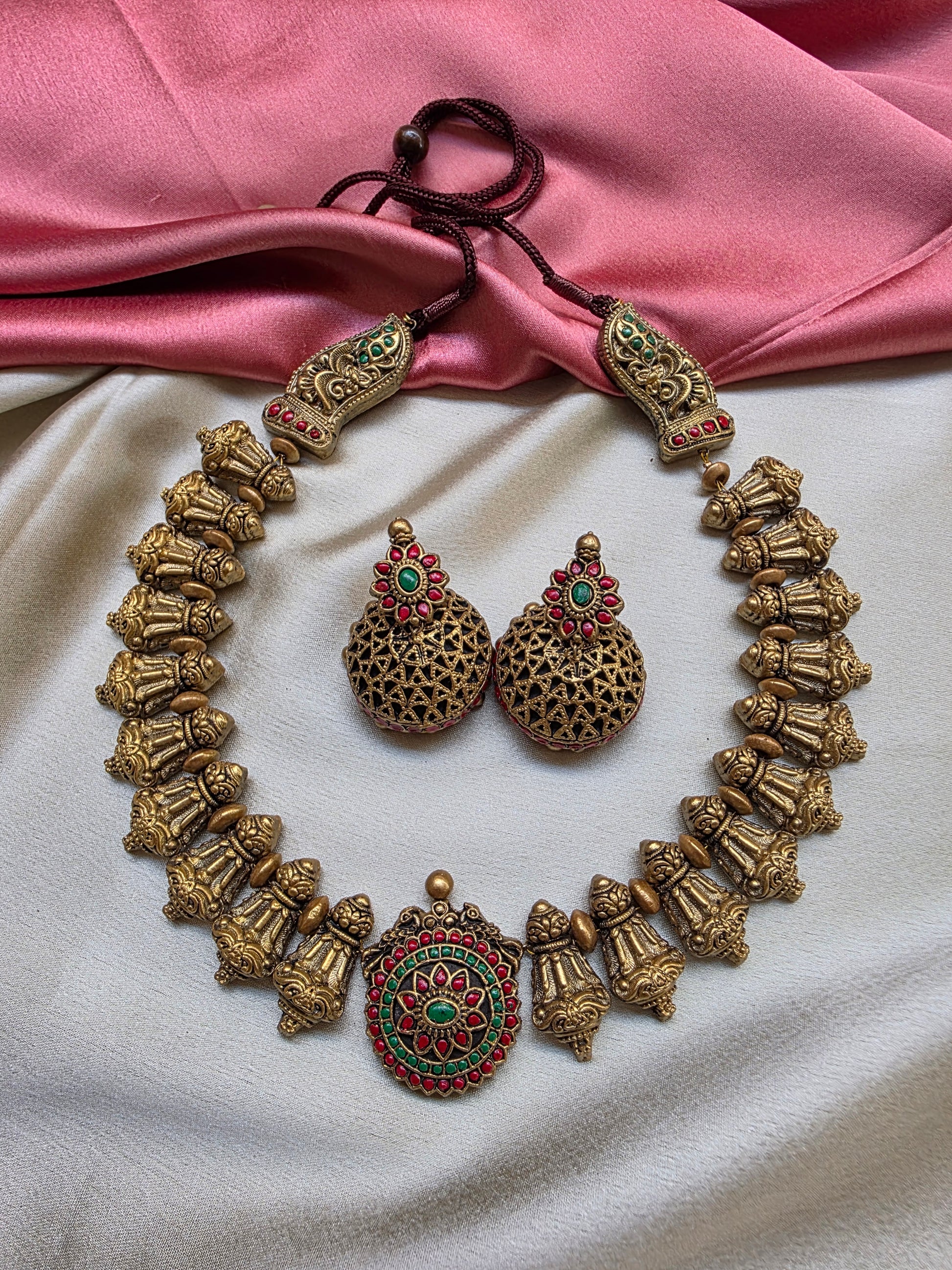 Antique Rani Choker Terracotta Jewellery