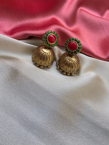Floral Nalini Terracotta Jewellery