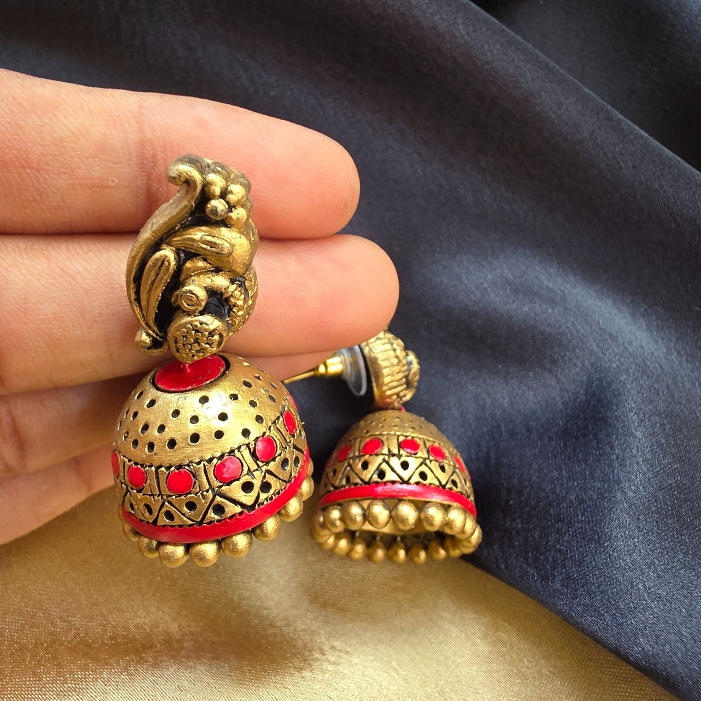 Kayal Terracotta Jumka Variant5