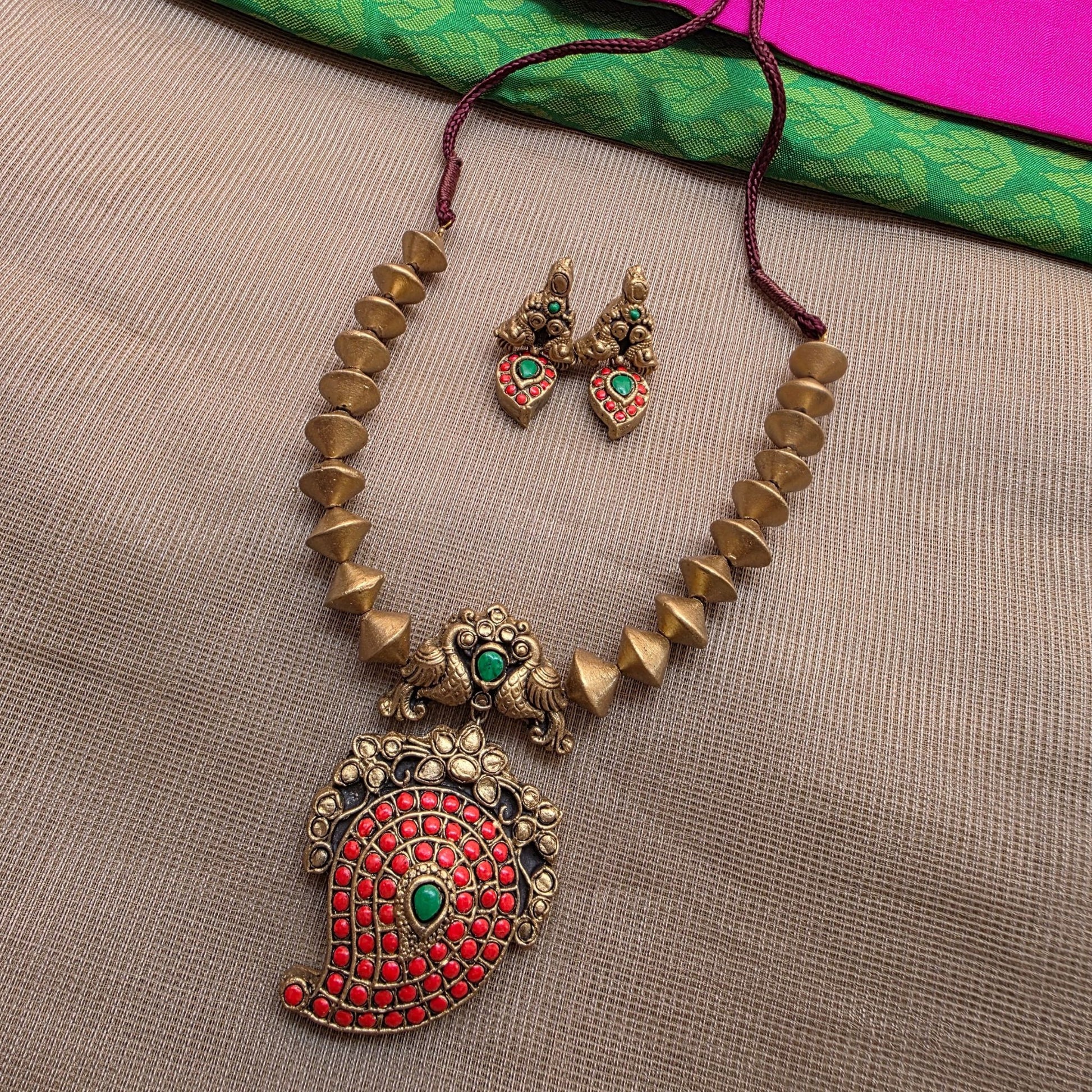 Kemp Mango Terracotta Jewellery Orange