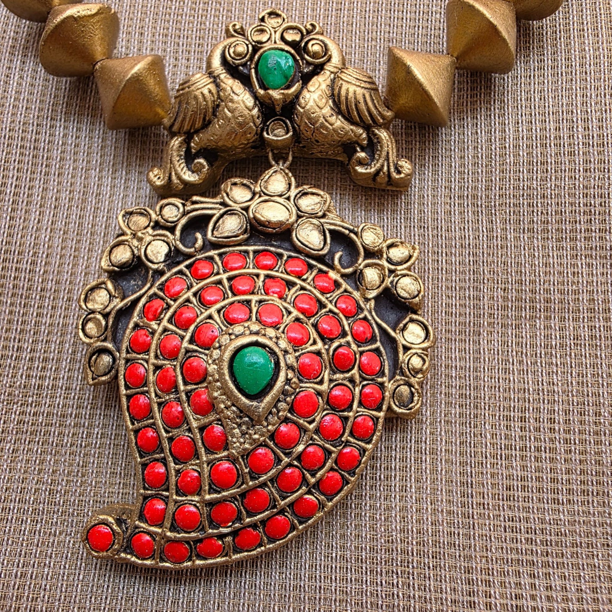 Kemp Mango Terracotta Jewellery Orange