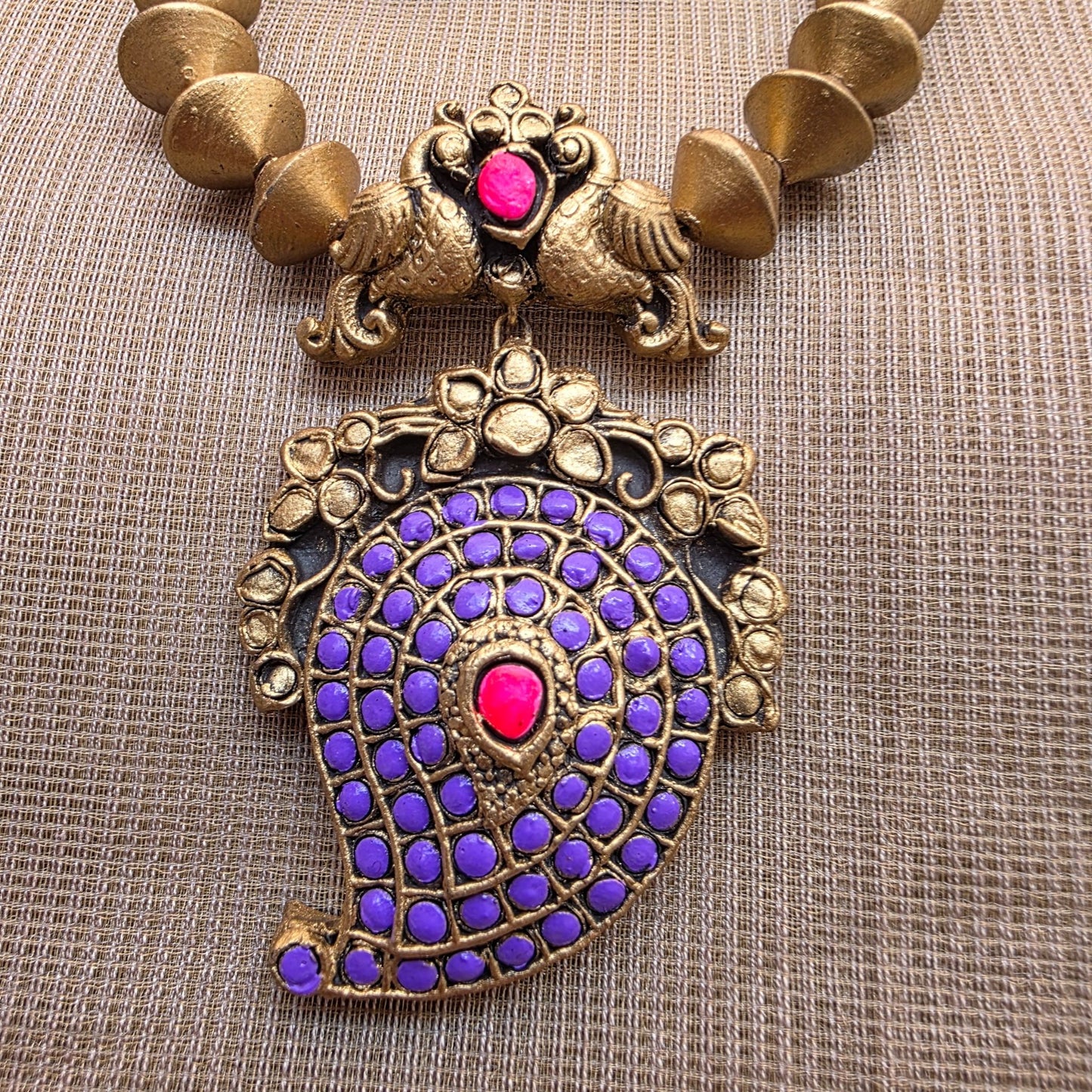 Kemp Mango Terracotta Jewellery Purple