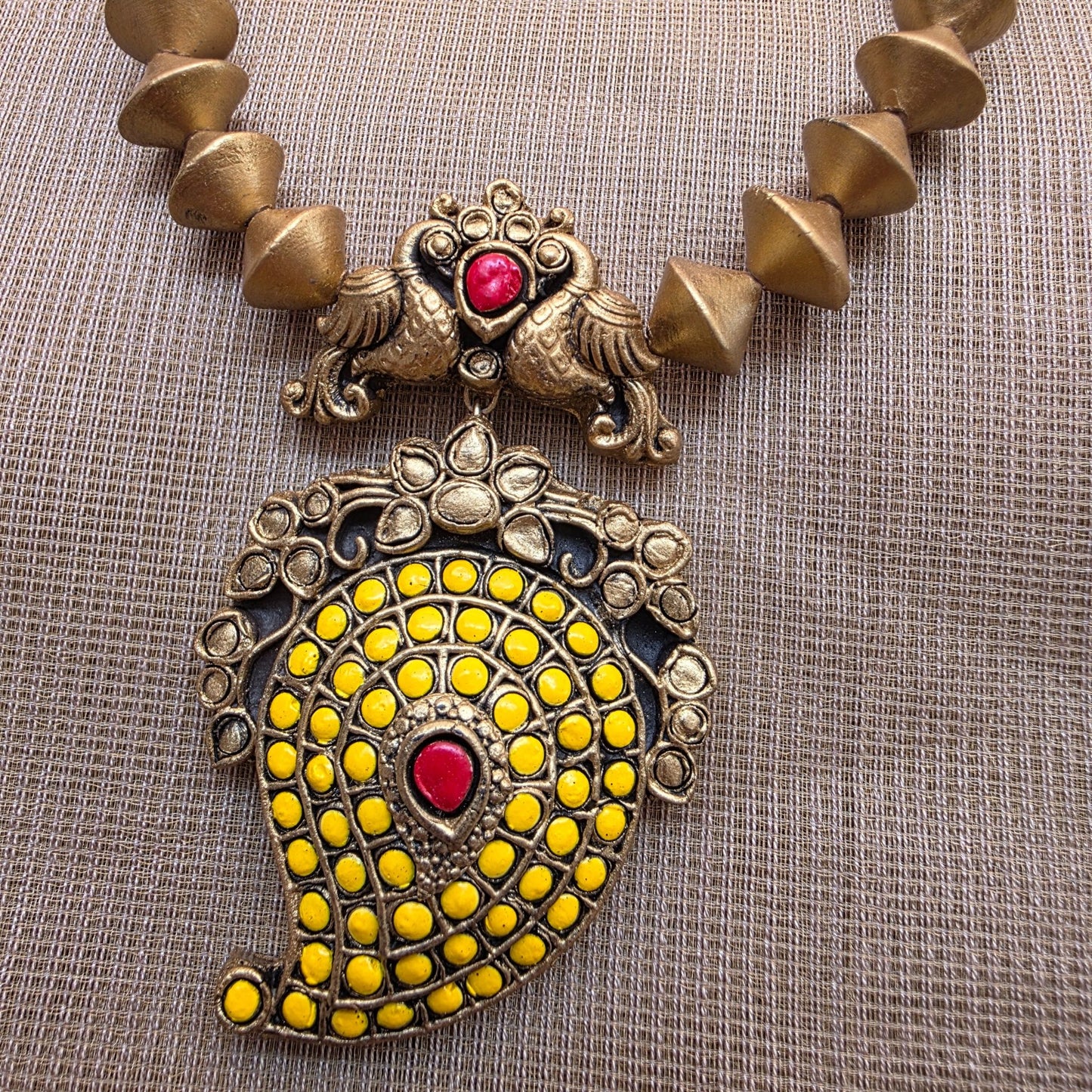 Kemp Mango Terracotta Jewellery Yellow