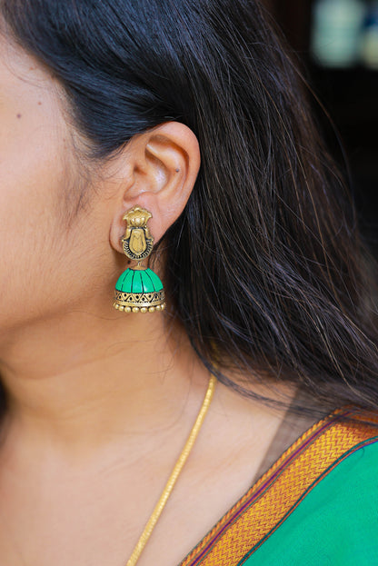Nritya Terracotta Jumka Variant 2