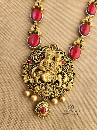 Oval Gandeur Terracotta Jewellery
