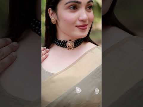 3 Layer Black Terracotta Jewellery