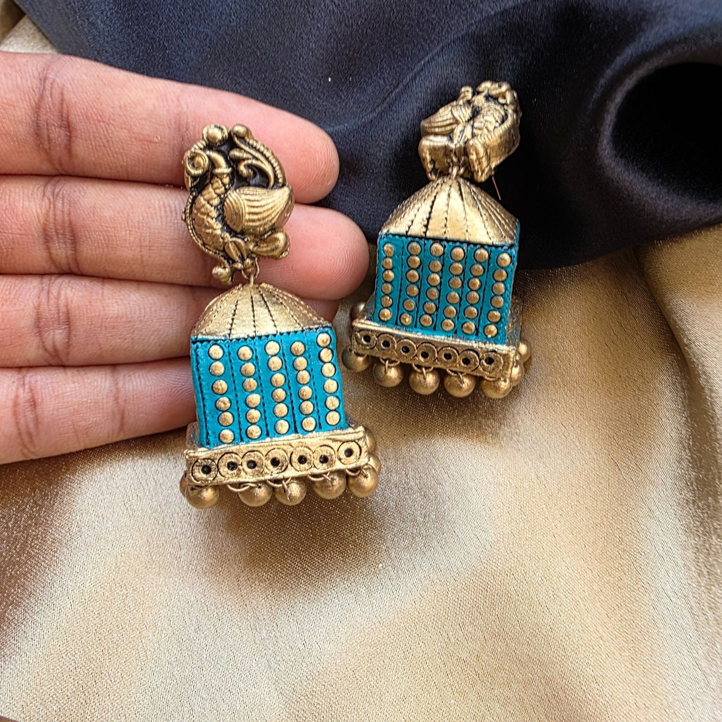 Raga Terracotta Jumka Variant 4