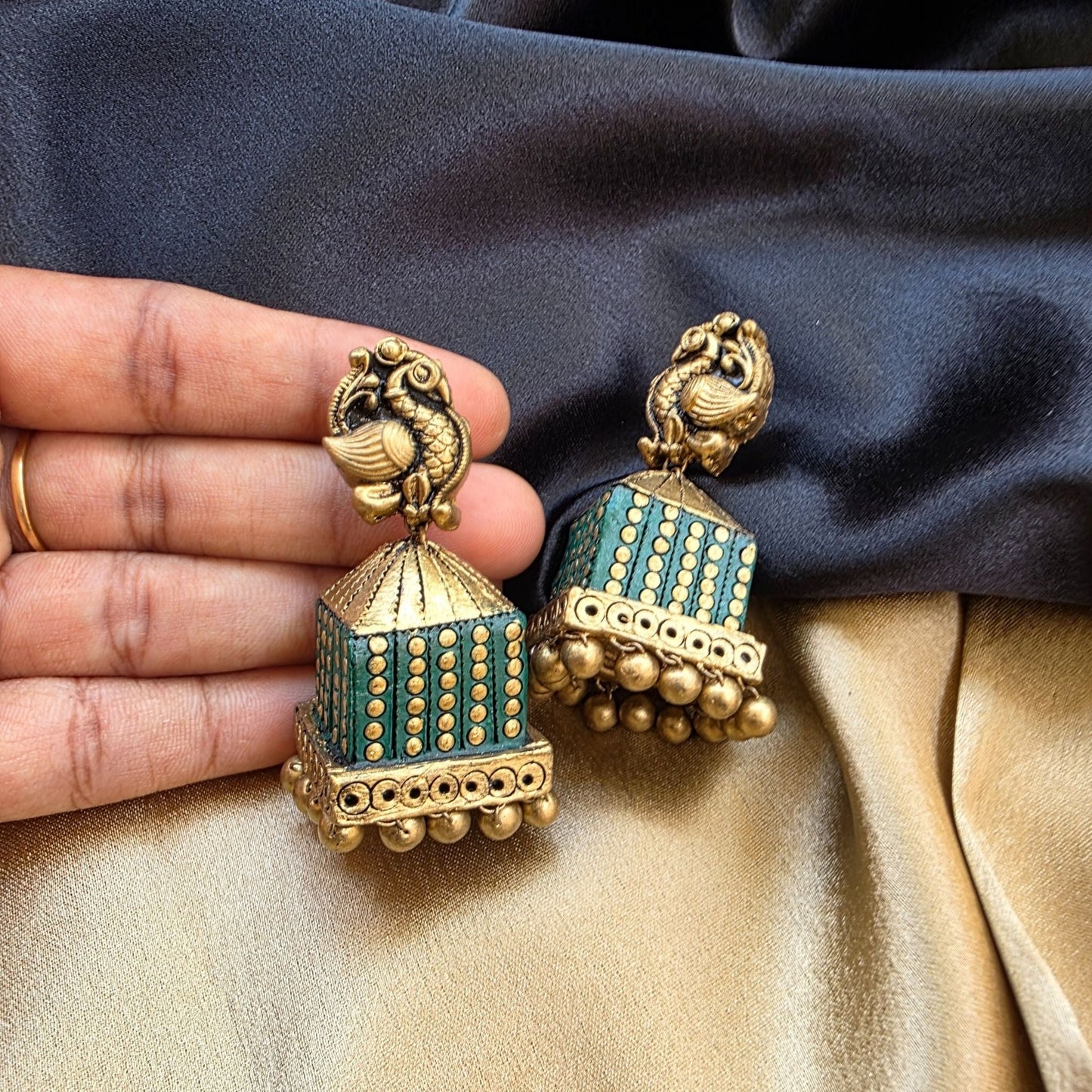 Raga Terracotta Jumka Variant 5