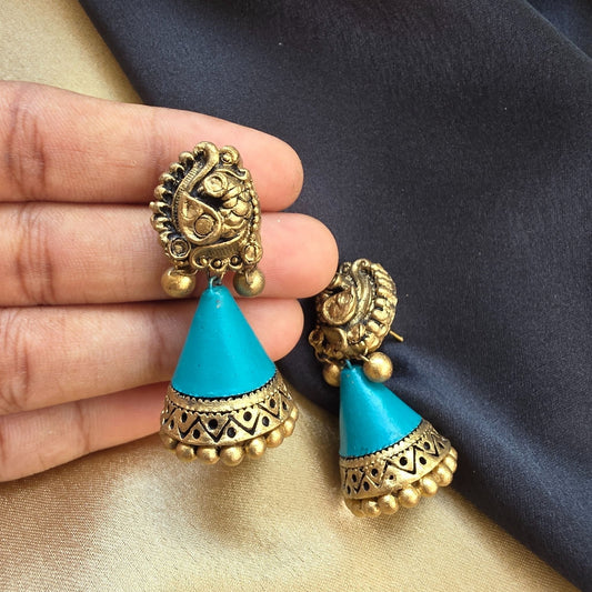 Vennila Terracotta Jumka Earings Variant5